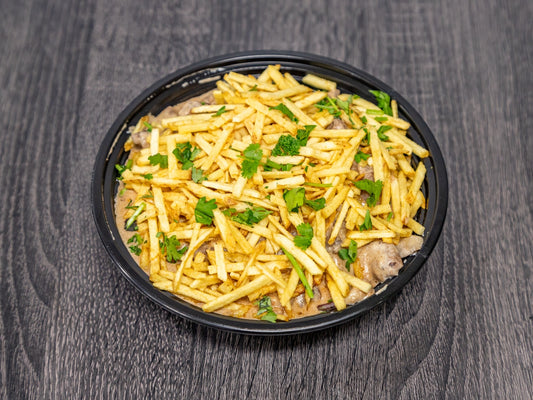 Beef stroganoff