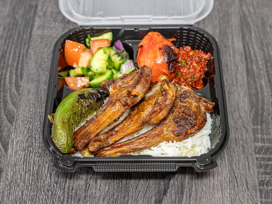 Lamb bbq plate