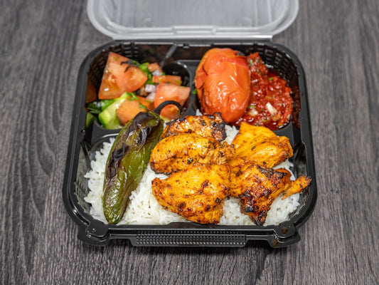 Chicken bbq plate