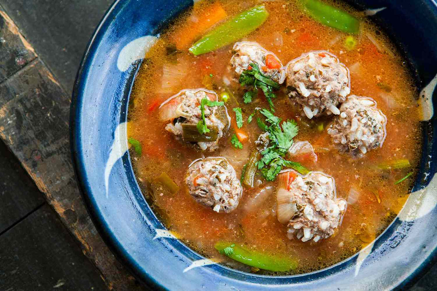 Meatball soup